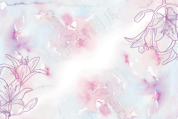 粉彩背景概念
