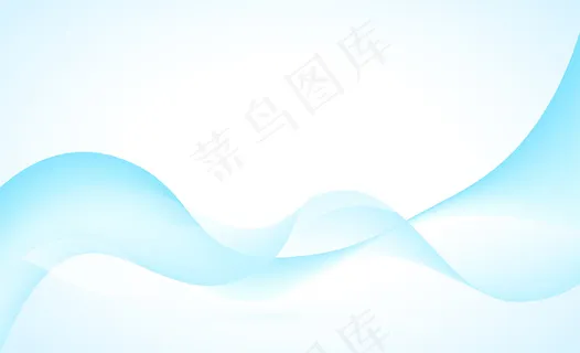 带抽象波的蓝色背景 带抽象波的蓝色背景