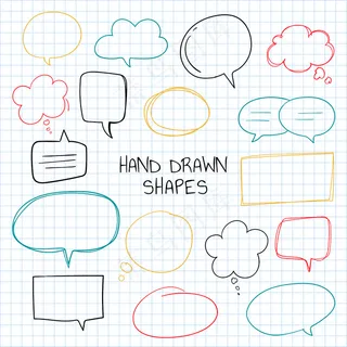 手绘演讲泡泡集