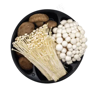 蔬菜金针菇小吃