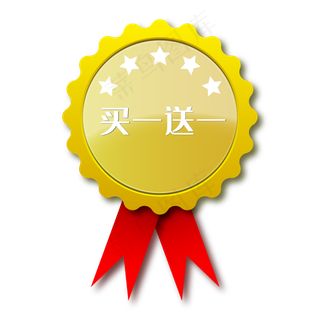 买一送一奖牌胸章