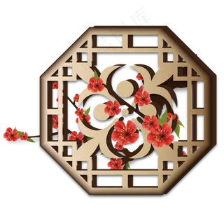 中式传统窗户窗户装饰