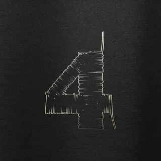 金属纹理质感抖音故障风艺术字原创4