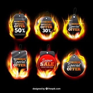 真实火灾标签系列