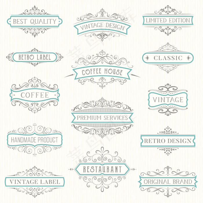 花纹 底纹 边框