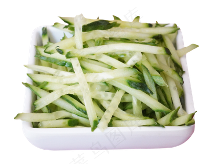 新鲜切丝黄瓜