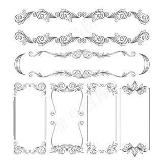 复古装饰框套装