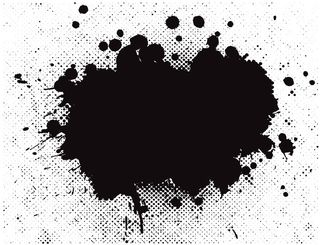 抽象黑色飞溅背景