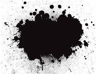 抽象黑色飞溅背景