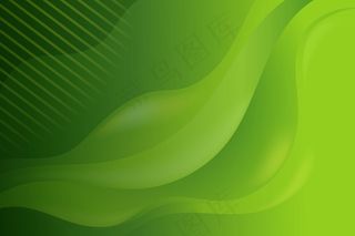 渐变绿色抽象背景