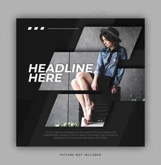 社交媒体帖子模板