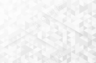 带三角形图案的白色背景