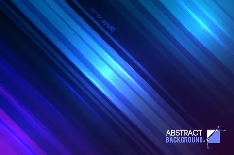 未来运动抽象与直对角线和光闪闪发光的效果说明