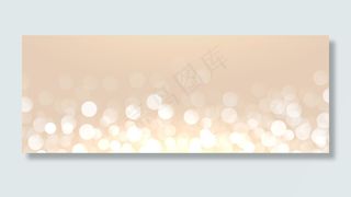 迷人的金色背景，带背景光效果