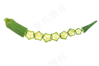 创意蔬菜秋葵