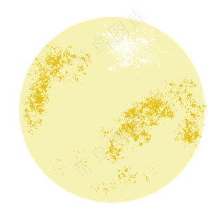 黄色圆月中秋图片