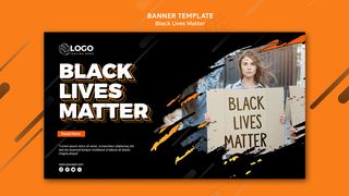 黑色生命物质横幅banner模板