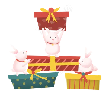 中秋节节日中秋佳节兔子月兔礼物