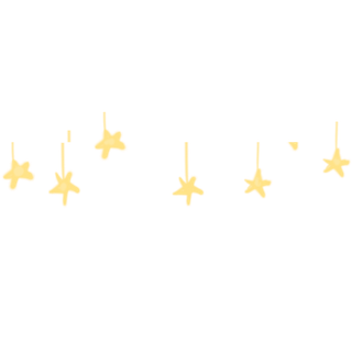 手绘卡通星星装饰免扣元素