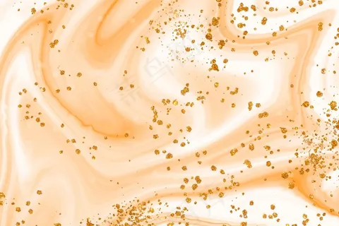 液体大理石背景金飞溅