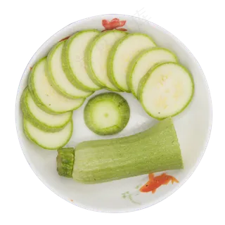 绿色西葫芦配菜