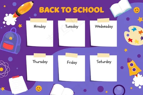 统一的返校时间表