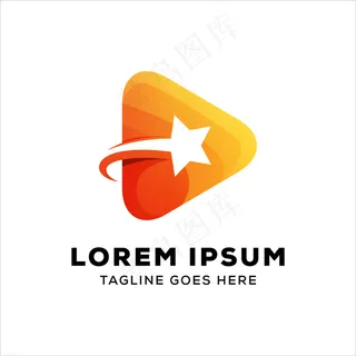 星空传媒标志模板