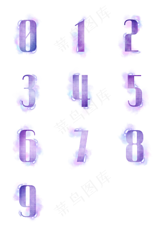 跨年倒计时10个数字