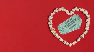 带复制空间的爆米花心形