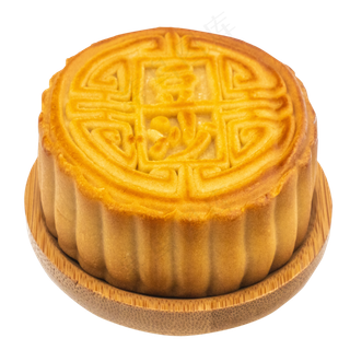 圆形豆沙月饼