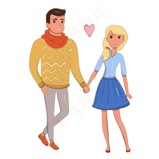 情人节甜蜜情侣