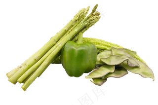 芦笋扁豆苦瓜菜椒