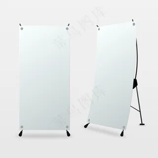 x展位横幅banner包装