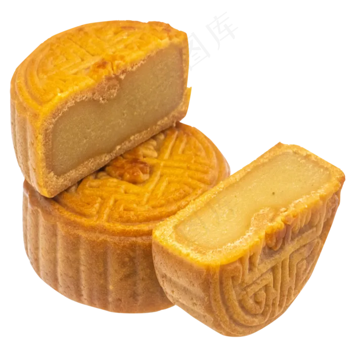 两个莲蓉月饼(2000X2000(DPI:300))