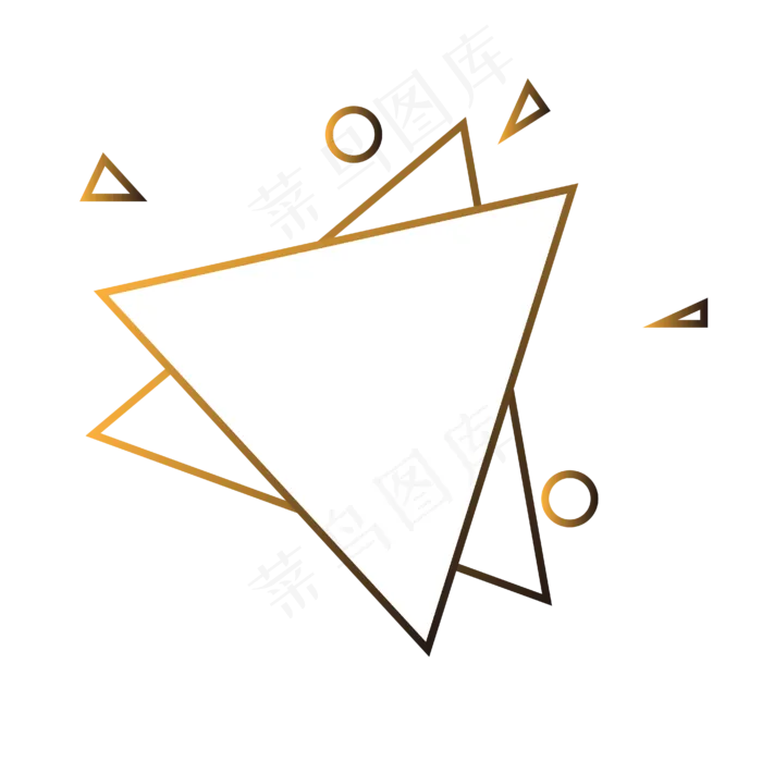 矢量渐变三角形对话框(2000X2000(DPI:300))ai矢量模版下载