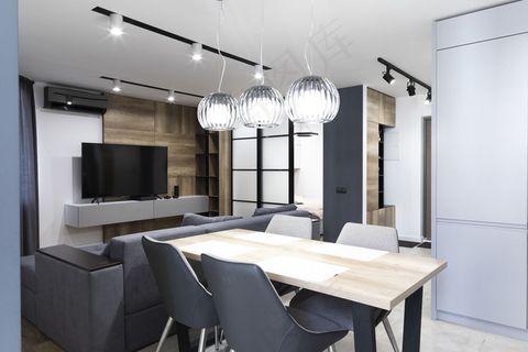 简约的餐厅和客厅设计