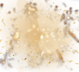 温馨庆典五彩纸屑亮点