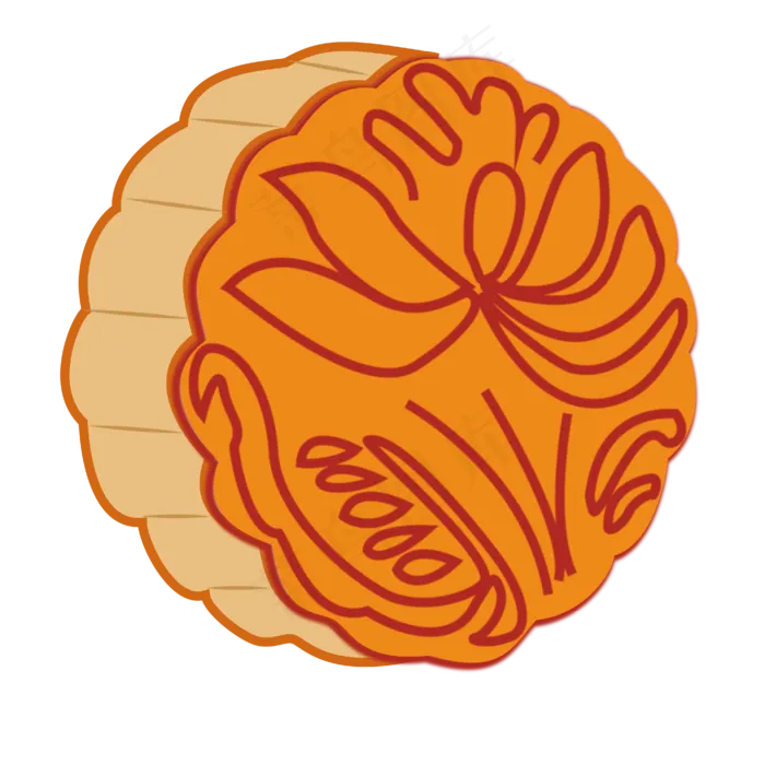 中秋节赏月吃月饼(3545X5315(DPI:300))psd模版下载