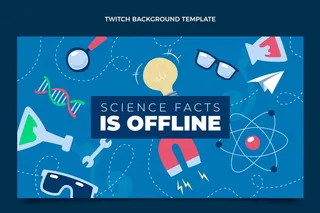 平面科学抽搐背景