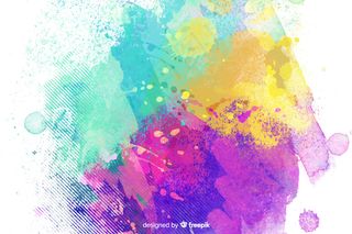 混合色背景童趣风格