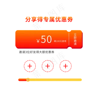 分享活动进度条