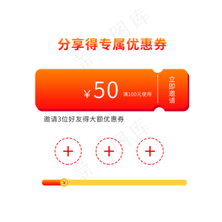 分享活动进度条