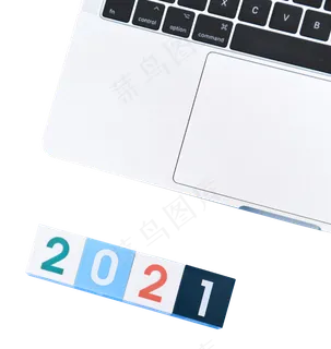 2021新年数字方块键盘桌面