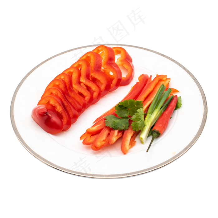 切片西红柿蔬菜