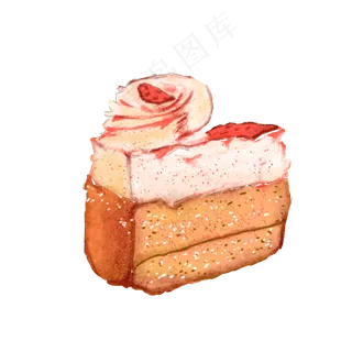 重阳节糕点重阳糕点心草莓蛋糕甜