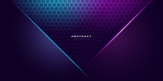 霓虹灯彩色抽象背景模板