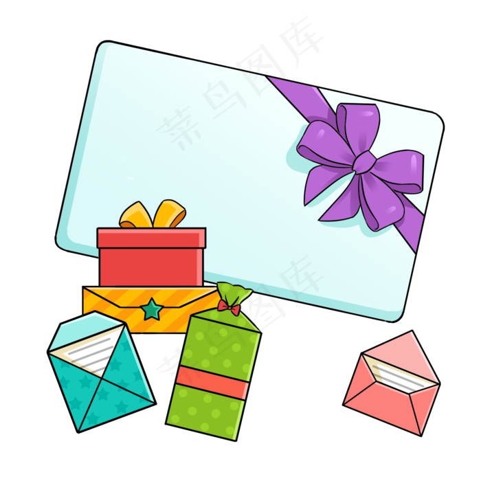 教师节礼物手绘插画