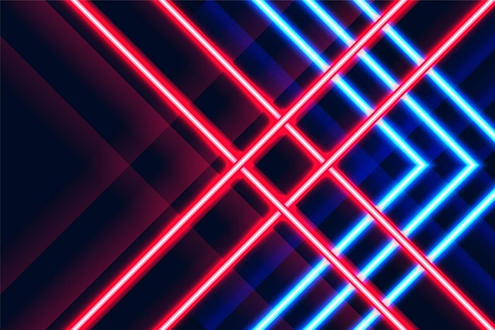 抽象霓虹灯背景eps,ai矢量模版下载