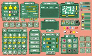 面向手机app移动应用的平台游戏用户界面