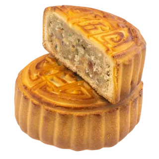 中秋节黄色月饼